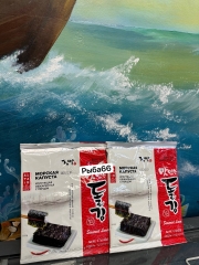 Хрустящая морская капуста (в кунжутном и кукурузном масле с солью) ЦЕНА за 1 шт 20г /5 листов внутри